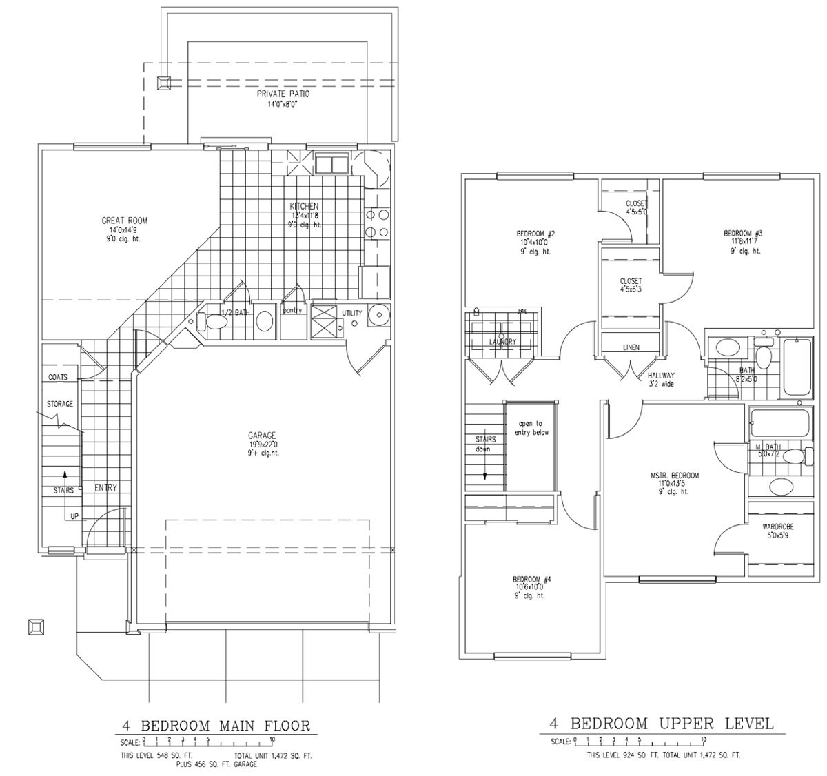 4 Bedroom Townhome