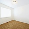 Bedroom with large window